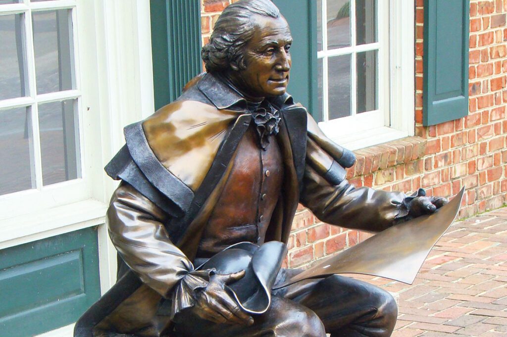 George-Lundeen-Life-size-statue